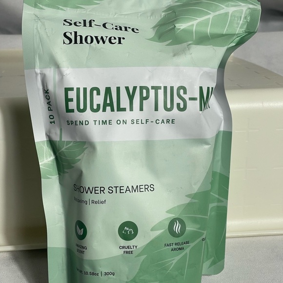 Self-Care Shower Eucalyptus Shower Steamers Bombs Brand New In Bag 10 Pack - Picture 2 of 3